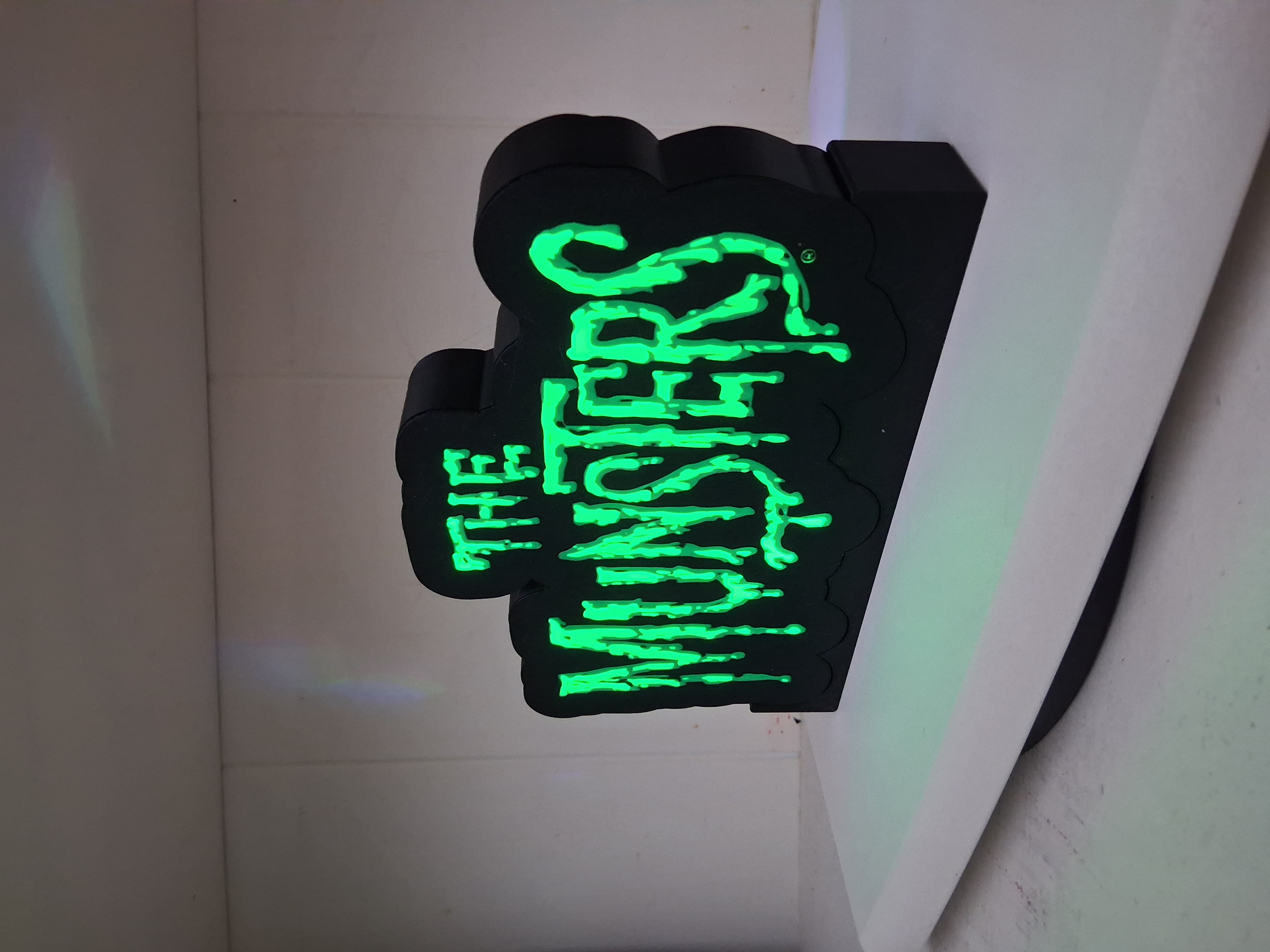 Munsters LED light box – custom 3D printed – Lit Layer Creations